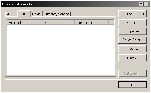 Configuring Microsoft Outlook 